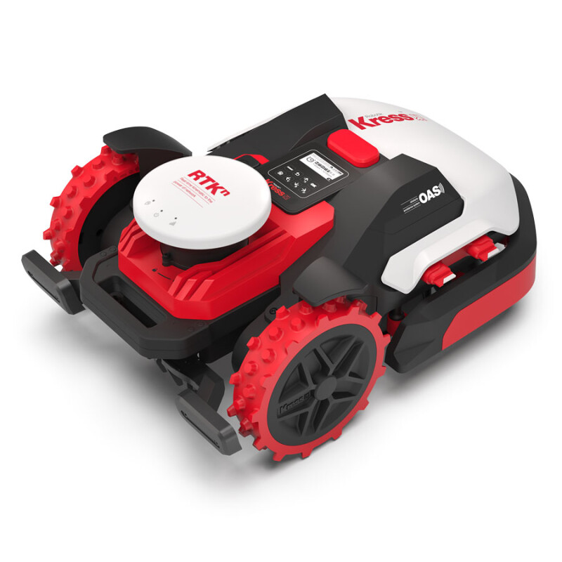 Kress Mission RTKn 2,000m2 Robotic Lawn Mower with OAS (Obstacle Avoidance System) (KR172E.A)