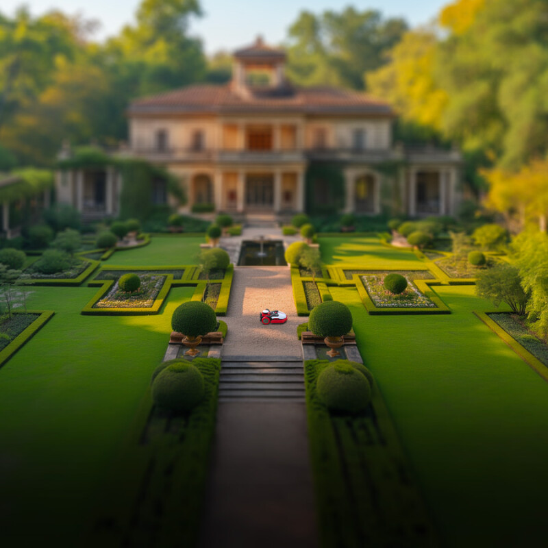 Kress Mission RTKn 3,000m2 Robotic Lawn Mower with OAS (Obstacle Avoidance System) (KR173E)