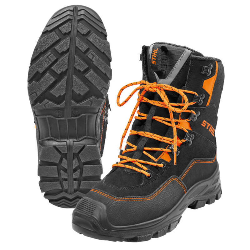 STIHL Function Active Leather Chainsaw Boots (0088 532 0645) - Size 10.1/2 (45)