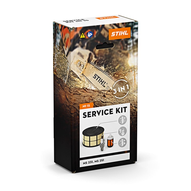 Service Kit 15 for Stihl model: MS 231, MS 251 (1143 007 4100)