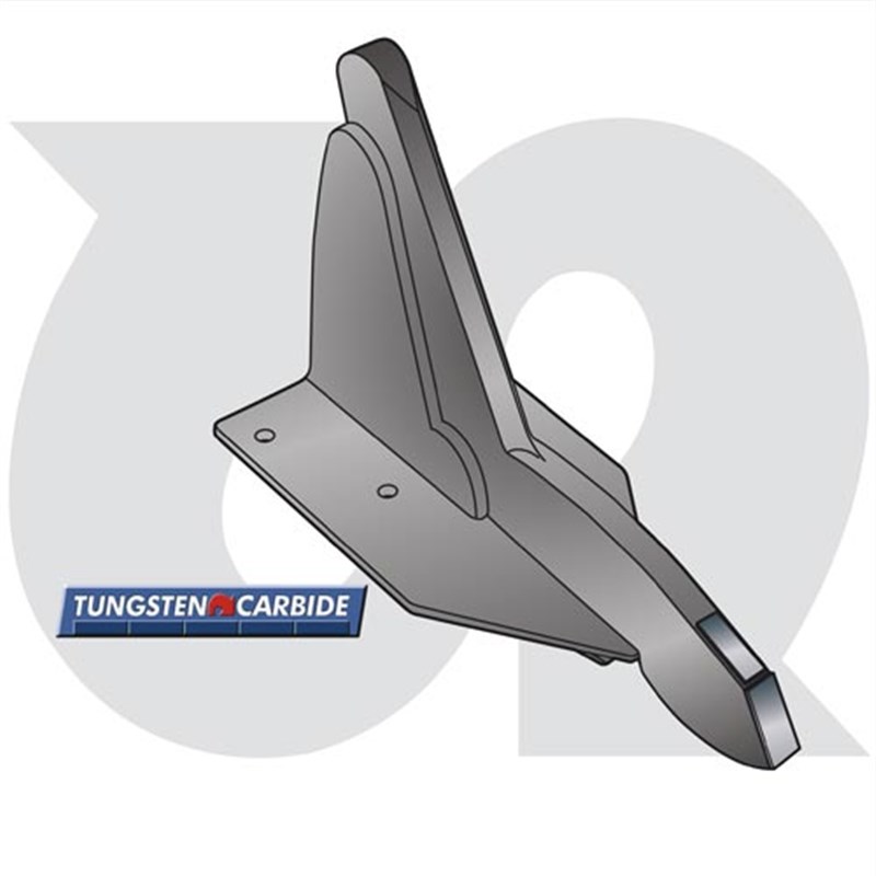 Tungsten H/duty Subsoil Point & Wing Assembly (25mm fitting)